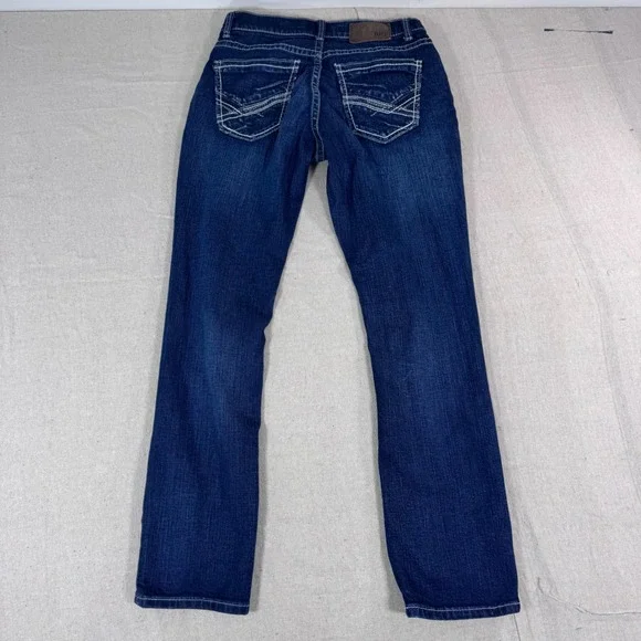 BKE Alec Jeans Mens 30x30 Dark Wash Excellent Straight Leg Stretch Denim AB5219 - Picture 3 of 11